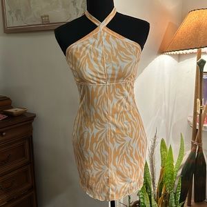 Yellow Zebra dress